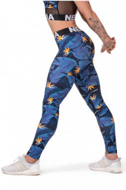 Женские леггинсы для спорта Nebbia Mid-Waist Ocean Power