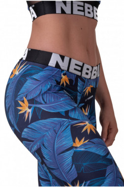Женские леггинсы для спорта Nebbia Mid-Waist Ocean Power