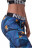 Женские леггинсы для спорта Nebbia Mid-Waist Ocean Power