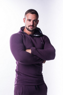 Спортивная мужская кофта для тренировок Nebbia Aw Asymetrical