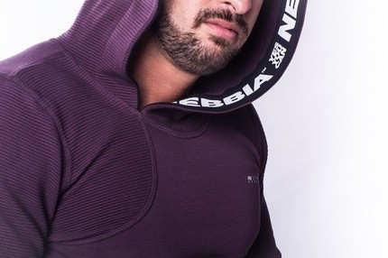 Спортивная мужская кофта для тренировок Nebbia Aw Asymetrical