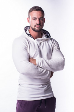 Спортивная мужская кофта для тренировок Nebbia Aw Asymetrical