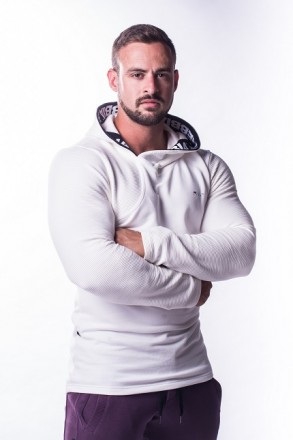 Спортивная мужская кофта для тренировок Nebbia Aw Asymetrical