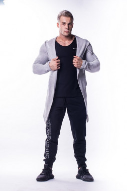 Спортивная мужская удлиненная кофта Nebbia Aw Long Coat