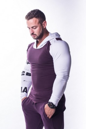 Спортивная мужская компрессионная кофта Nebbia Logo Taping