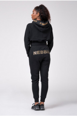 Черные спортивные женские штаны Nebbia Gold Classic