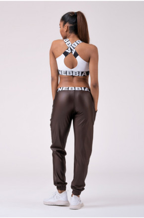Спортивные женские штаны под кожу Nebbia Sports Drop Crotch