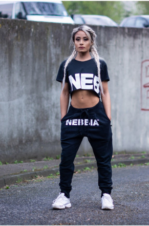 Спортивные стильные женские штаны Nebbia Drop Crotch