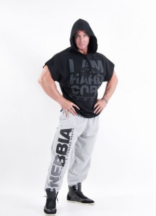 Спортивная майка-безрукавка для тренировок Nebbia Hoodie