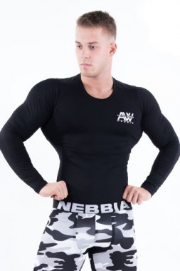 Спортивная обтягивающая мужская кофта Nebbia