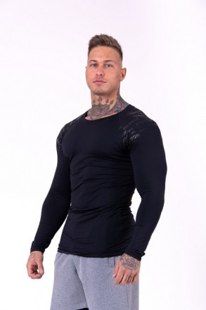 Спортивная мужская кофта для зала Nebbia Hero Compression Shirt