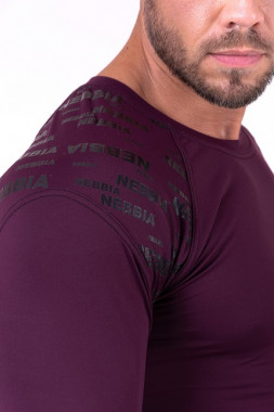 Спортивная мужская кофта для зала Nebbia Hero Compression Shirt
