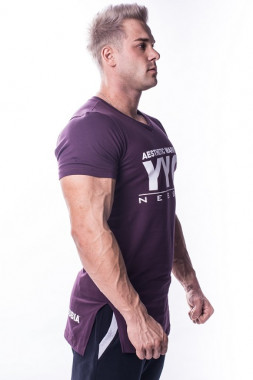 Спортивная мужская футболка для силовых тренировок Nebbia Athletic Logo