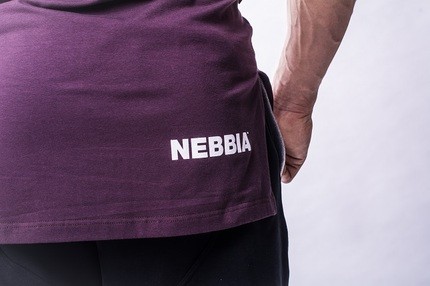 Спортивная мужская футболка для силовых тренировок Nebbia Athletic Logo