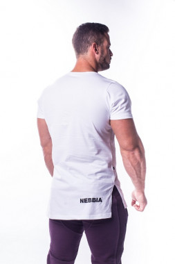 Спортивная мужская футболка для силовых тренировок Nebbia Athletic Logo