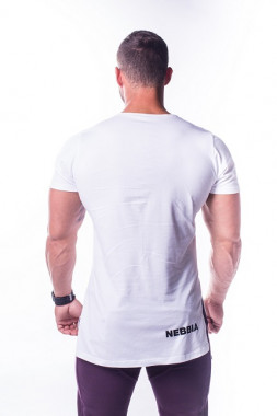 Спортивная мужская футболка для силовых тренировок Nebbia Athletic Logo