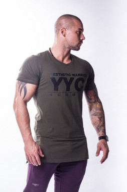 Спортивная мужская футболка для силовых тренировок Nebbia Athletic Logo
