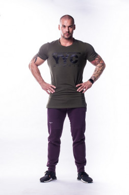 Спортивная мужская футболка для силовых тренировок Nebbia Athletic Logo