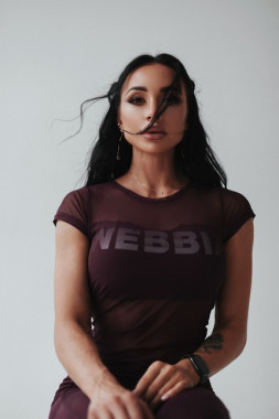 Спортивная стильная футболка Nebbia Flash-Mesh T-Shirt 