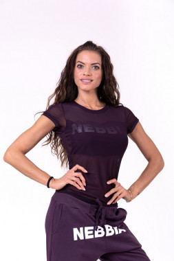 Спортивная стильная футболка Nebbia Flash-Mesh T-Shirt 