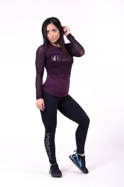 Спортивная футболка с сеткой Nebbia Flash-Mesh Longsleeve Shirt