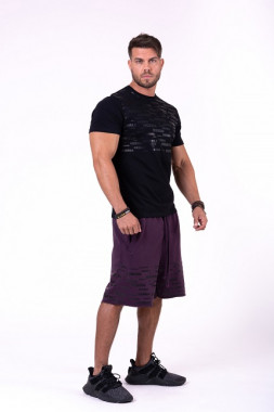 Спортивная эластичная мужская футболка Nebbia More Than Basic! T-Shirt
