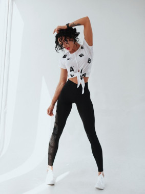 Спортивная футболка для тренировок Nebbia Tied Knot &quot;Letters&quot; T-Shirt