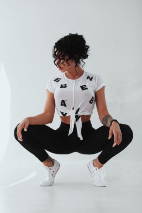 Спортивная футболка для тренировок Nebbia Tied Knot &quot;Letters&quot; T-Shirt