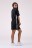 Спортивное платье свободного кроя Nebbia Playful Restday Oversized Dress Black