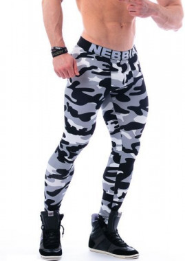 Спортивные мужские тайтсы для зала Camo Nebbia Aw