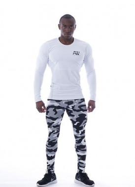 Спортивные мужские тайтсы для зала Camo Nebbia Aw
