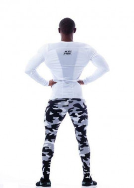 Спортивные мужские тайтсы для зала Camo Nebbia Aw