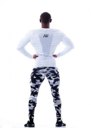 Спортивные мужские тайтсы для зала Camo Nebbia Aw