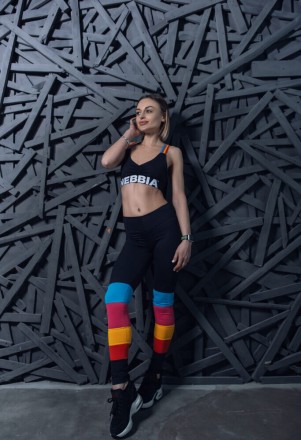 Спортивный базовый топ Nebbia Rainbow Mini Top