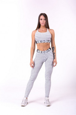 Спортивный топ для зала Nebbia Boho Style 3d Pattern Mini Top