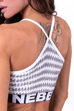 Спортивный топ для зала Nebbia Boho Style 3d Pattern Mini Top