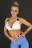 Спортивный красивый топ Nebbia Seaqual 773 Lace-Up Sport Bra