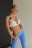 Спортивный красивый топ Nebbia Seaqual 773 Lace-Up Sport Bra