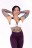Спортивный красивый топ Nebbia Seaqual 773 Lace-Up Sport Bra