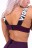 Спортивный красивый топ Nebbia Seaqual 773 Lace-Up Sport Bra