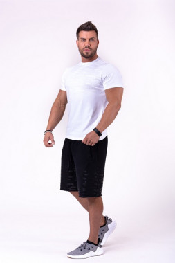 Спортивные мужские шорты для тренировок Nebbia Raw Hem Street Shorts