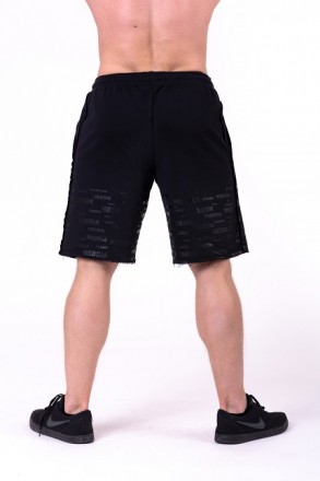 Спортивные мужские шорты для тренировок Nebbia Raw Hem Street Shorts