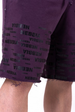 Спортивные мужские шорты для тренировок Nebbia Raw Hem Street Shorts