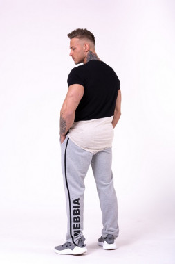 Спортивные мужские штаны высокого качества Nebbia Side Stripe Retro Joggers