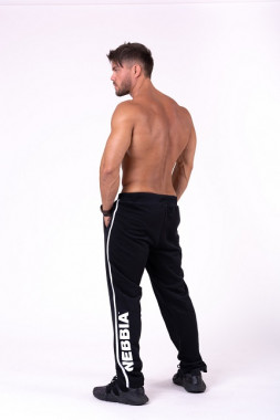 Спортивные мужские штаны высокого качества Nebbia Side Stripe Retro Joggers