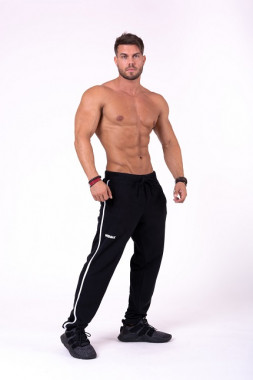 Спортивные мужские штаны высокого качества Nebbia Side Stripe Retro Joggers
