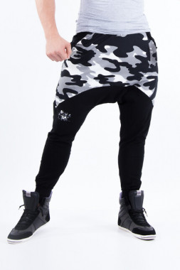Спортивные штаны мужские компрессионные Nebbia Camo Aw