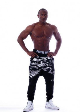 Спортивные штаны мужские компрессионные Nebbia Camo Aw