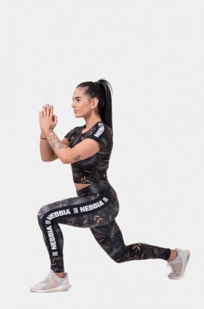 Женские леггинсы для спорта Nebbia High-waist performance