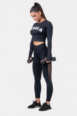 Спортивные леггинсы Nebbia High Waist &amp; Mesh
